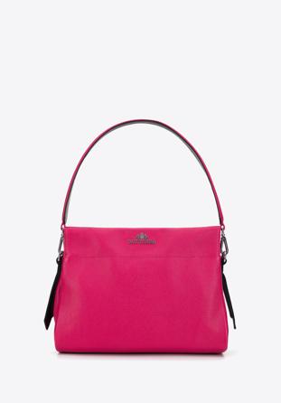 Damenhandtasche aus weichem Leder, rosa, 95-4E-022-3, Bild 1