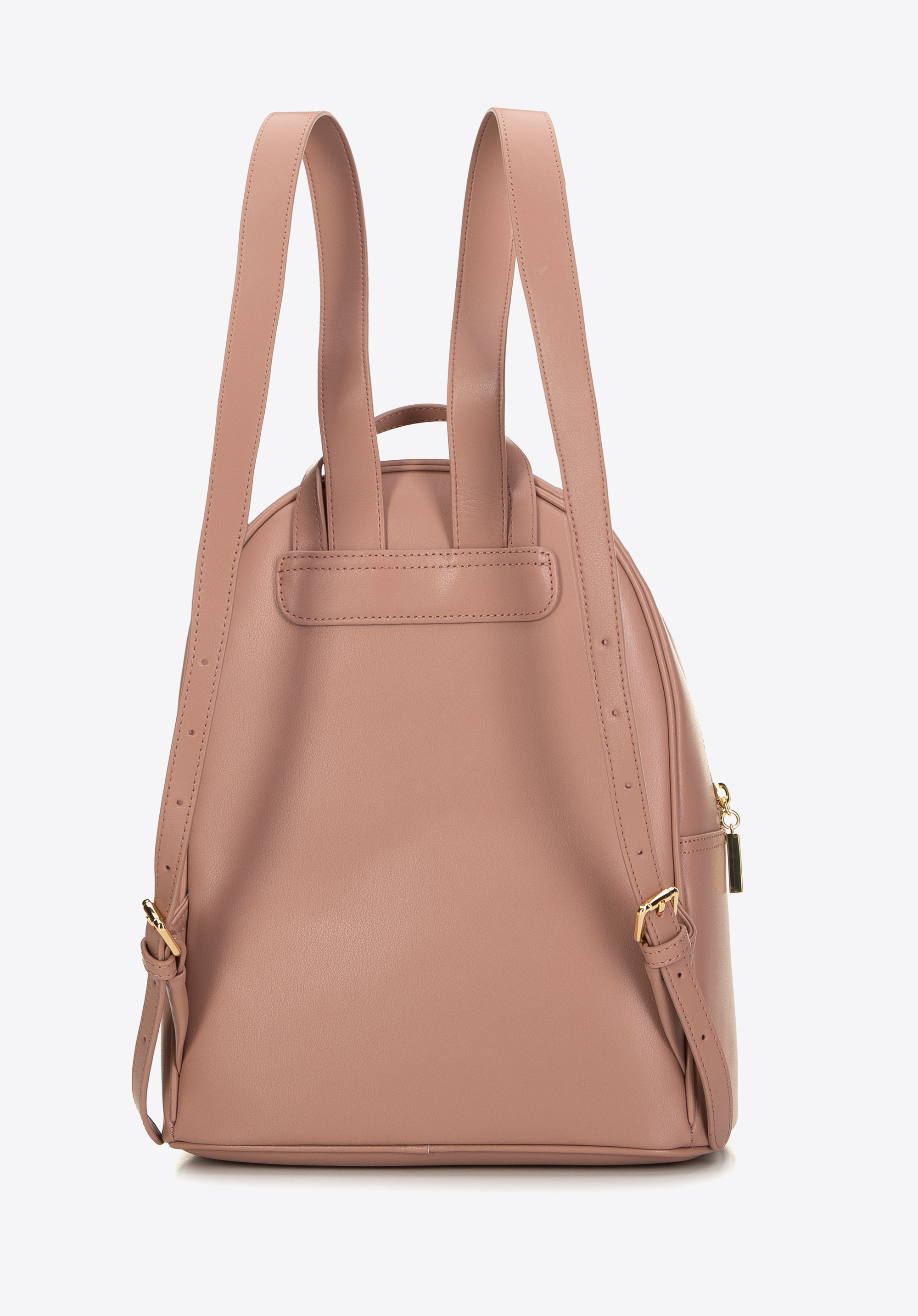 Gesteppter Lederrucksack für Damen, rosa, 99-4E-605-P, Bild 1