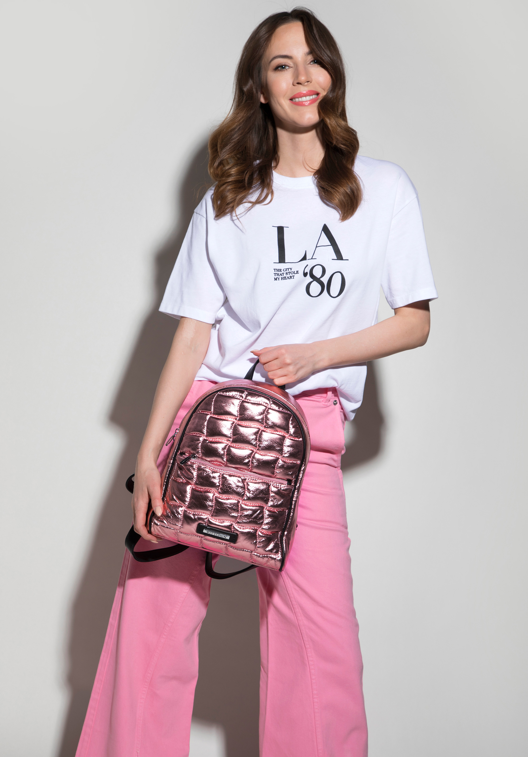Gesteppter Rucksack für Damen