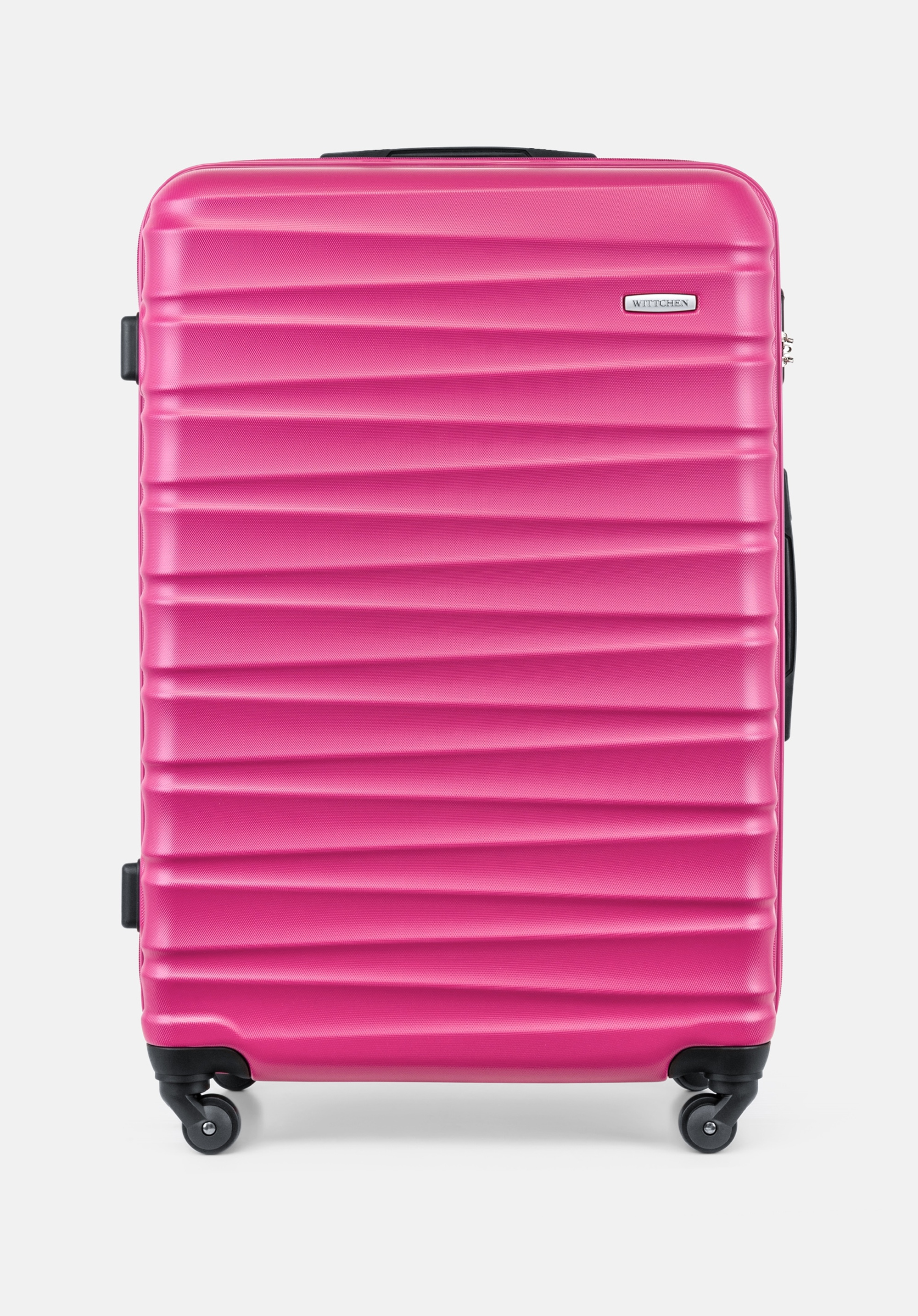 Großer Koffer aus ABS-Material, rosa, 56-3A-313-34, Bild 1