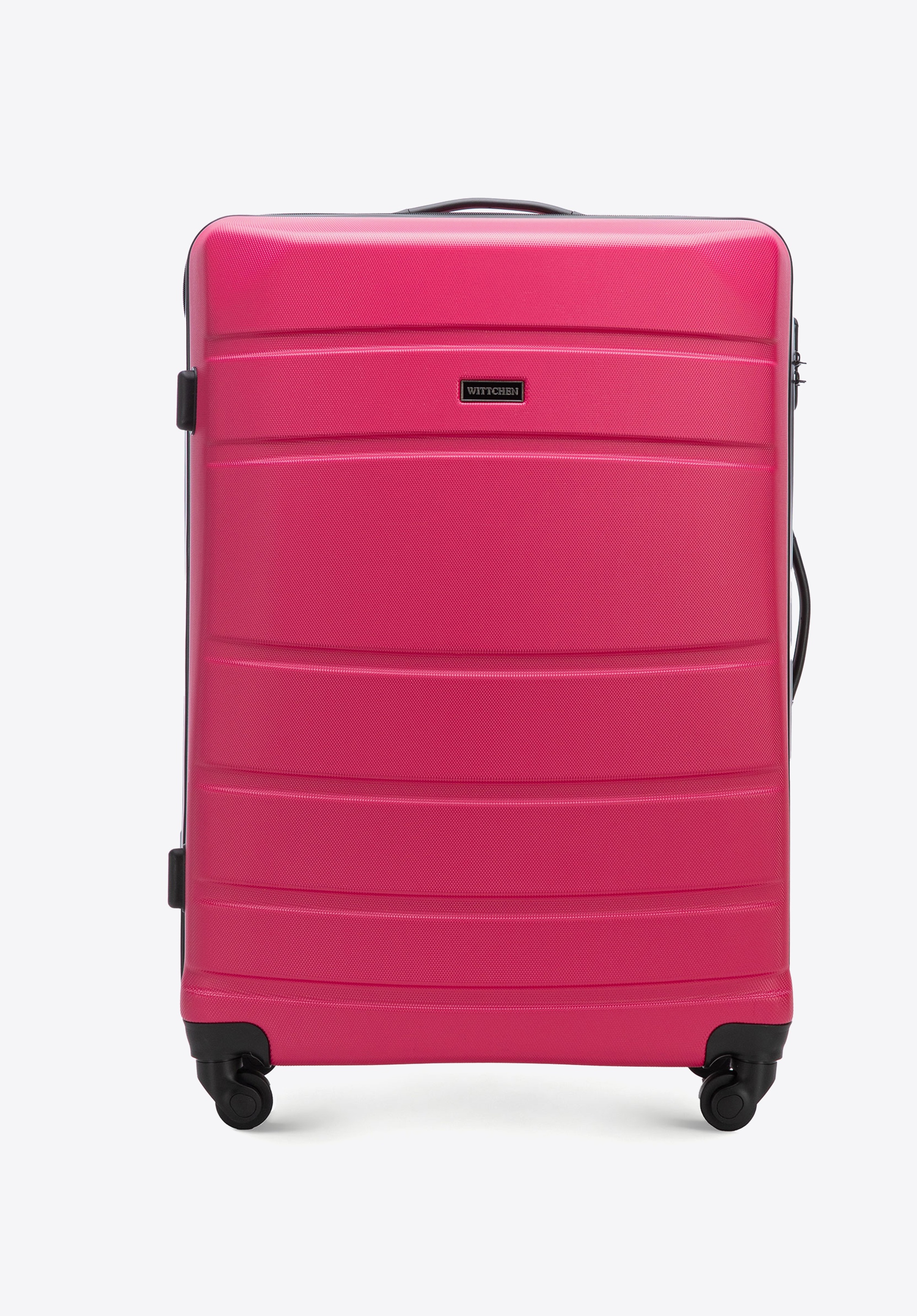 Großer Koffer aus ABS-Material, rosa, 56-3A-653-34, Bild 1