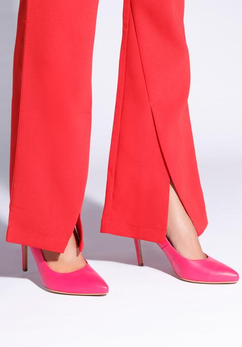 High Heels aus Leder für Damen, rosa, BD-B-801-1-39, Bild 15