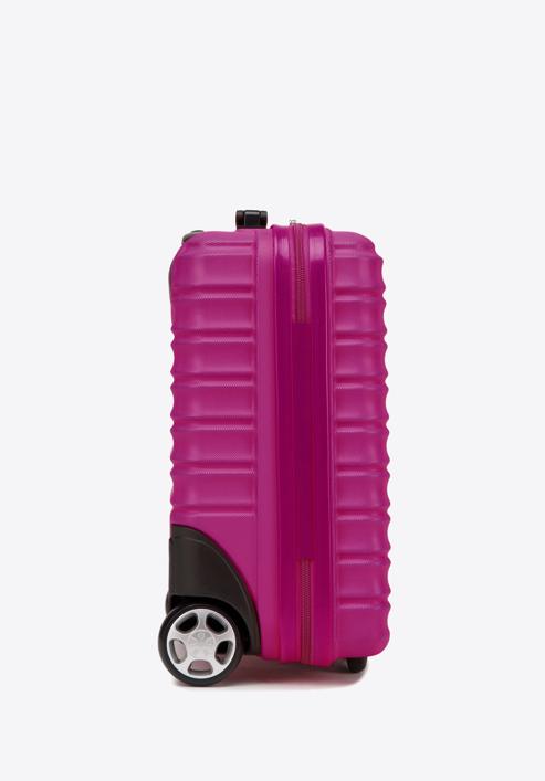 Kabinenkoffer aus ABS mit Rippen, rosa, 56-3A-315-31, Bild 7