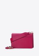 Klassische Damenhandtasche aus Leder, rosa, 97-4E-631-P, Bild 2