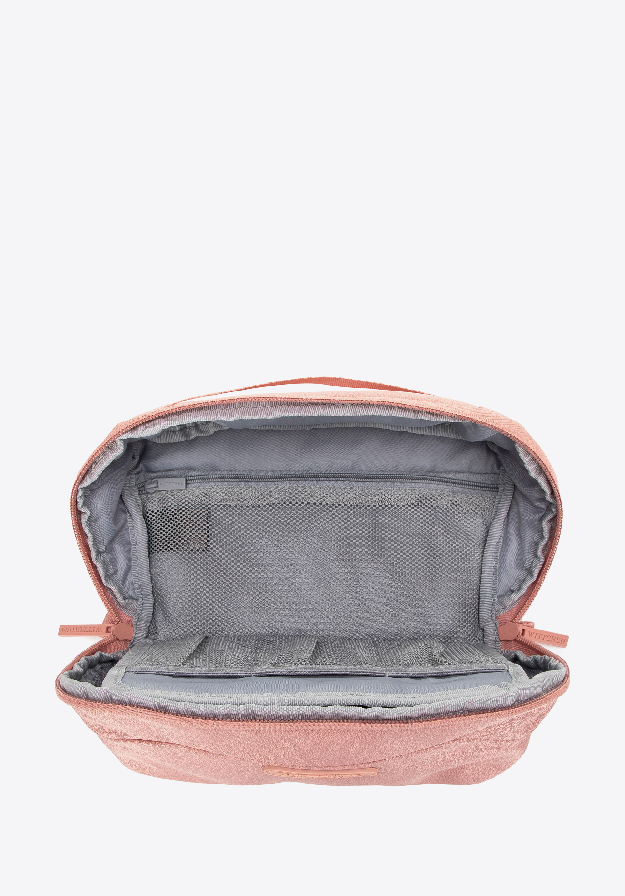 Kleine Kosmetiktasche mit Henkel, rosa, 56-3S-703-34, Bild 1