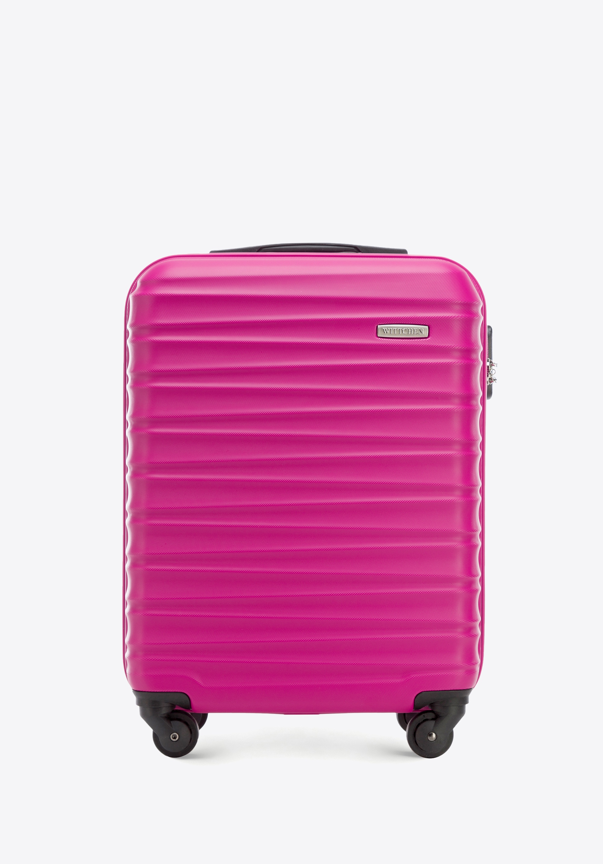 Kleiner Koffer aus ABS-Material, rosa, 56-3A-311-34, Bild 1