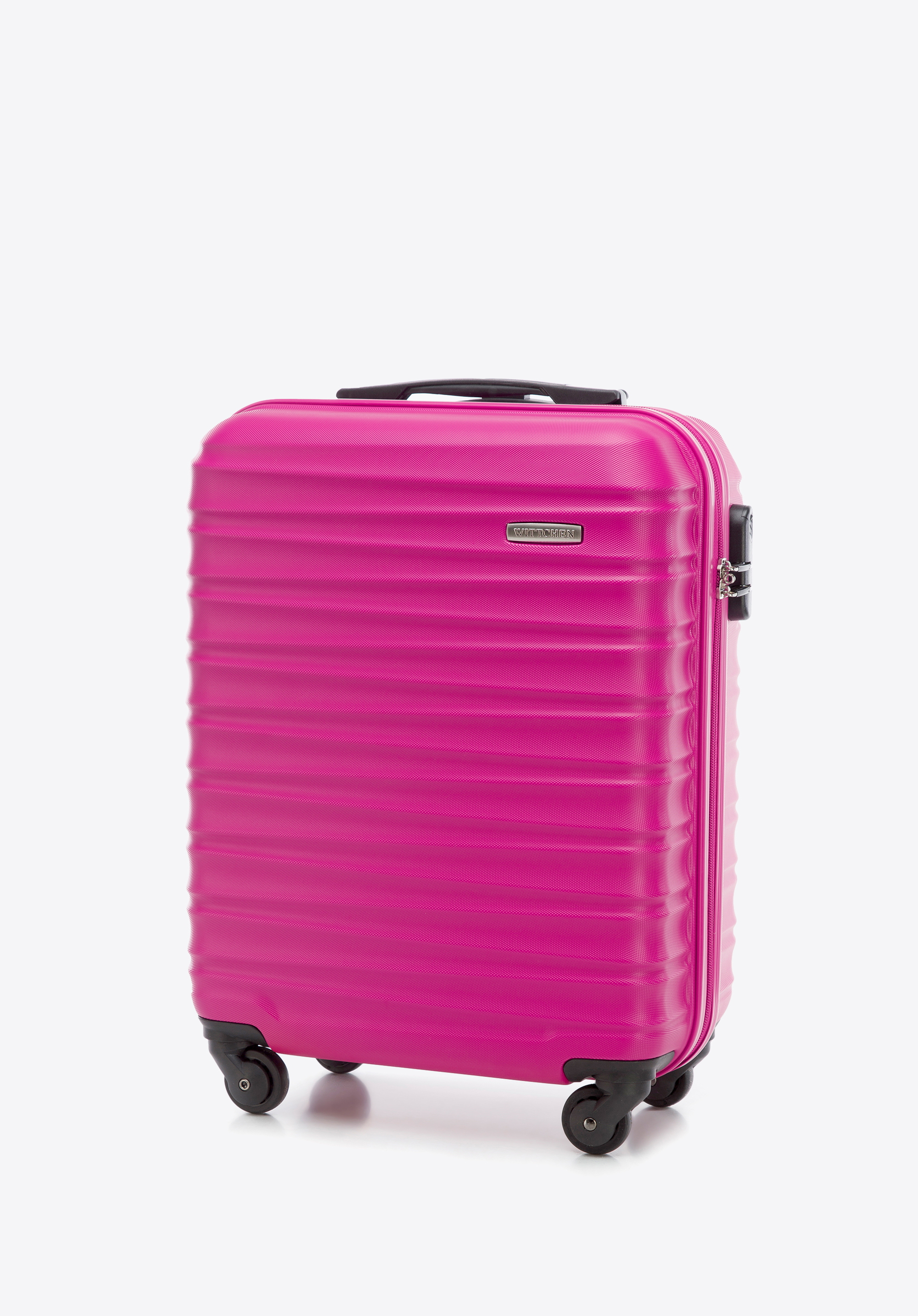Kleiner Koffer aus ABS-Material, rosa, 56-3A-311-34, Bild 1