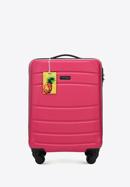 Kleiner Koffer mit Gepäckanhänger, rosa, 56-3A-651-01Z, Bild 1