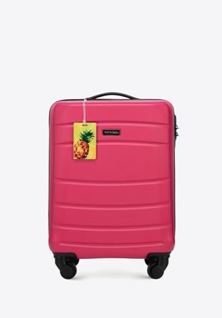 Kleiner Koffer mit Gepäckanhänger, rosa, 56-3A-651-34Z, Bild 1