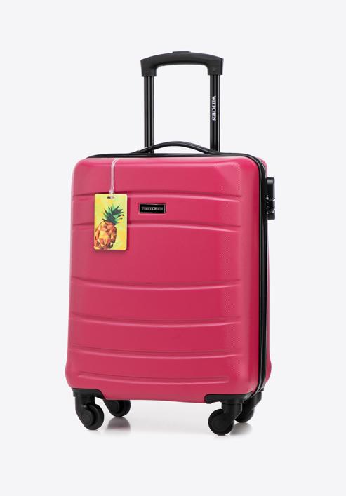 Kleiner Koffer mit Gepäckanhänger, rosa, 56-3A-651-01Z, Bild 2