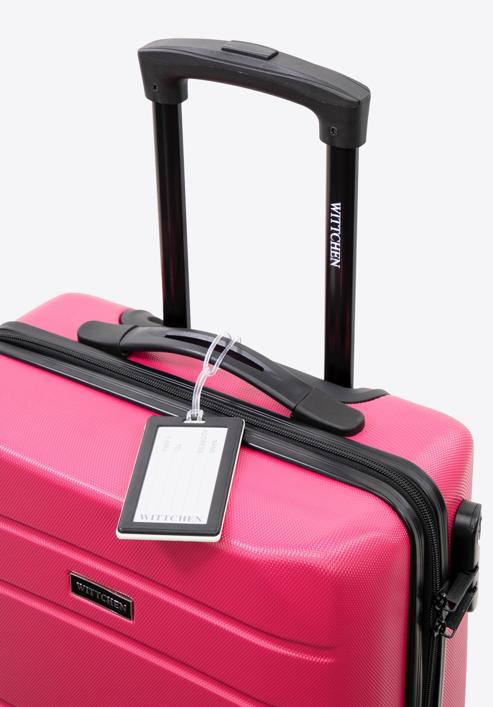 Kleiner Koffer mit Gepäckanhänger, rosa, 56-3A-651-01Z, Bild 8