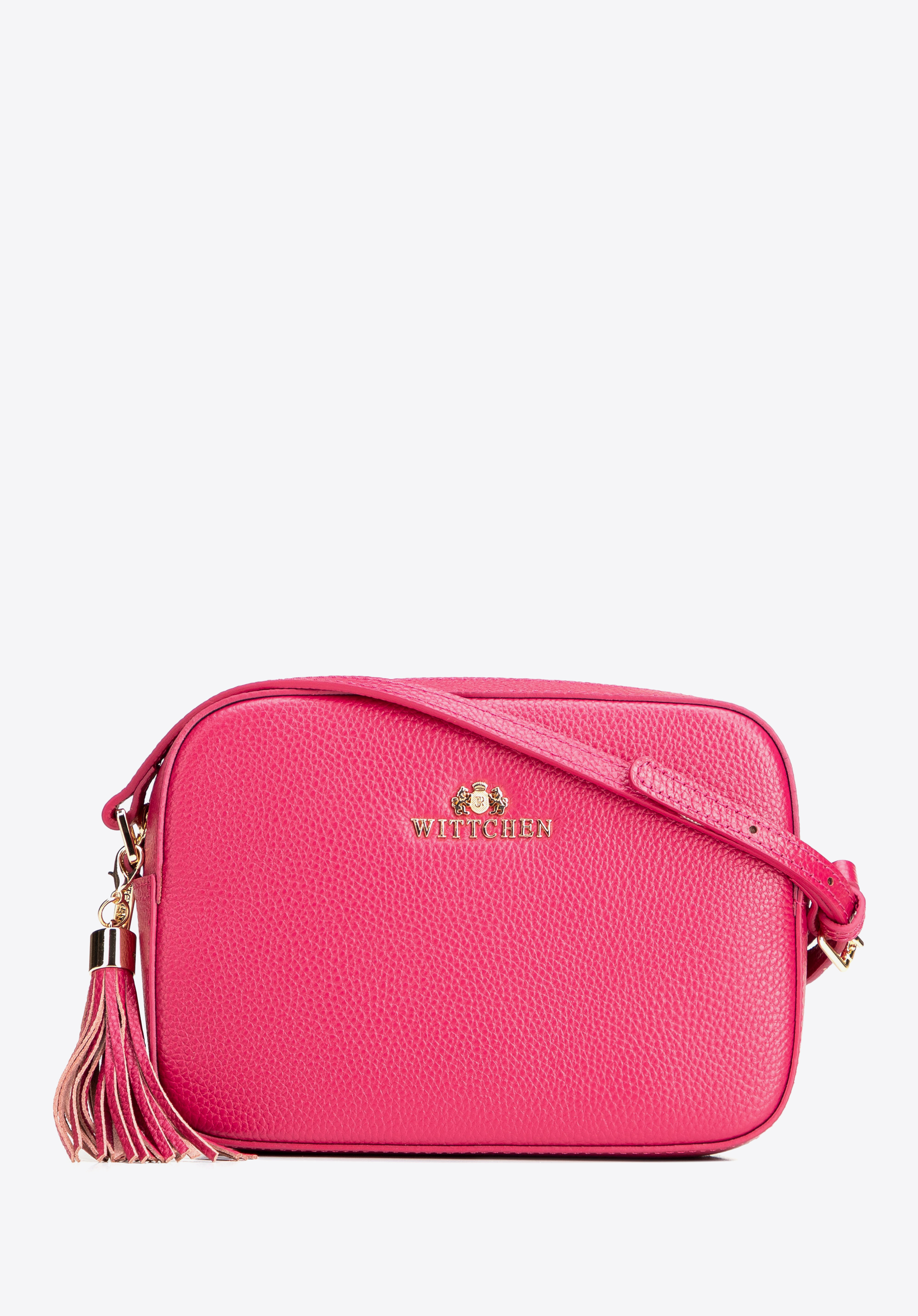 Brieftasche aus Leder für Damen, rosa, 29-4E-014-PP, Bild 1