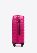 Mittelgroßer Koffer mit Gepäckanhänger, rosa, 56-3A-312-34Z, Bild 5