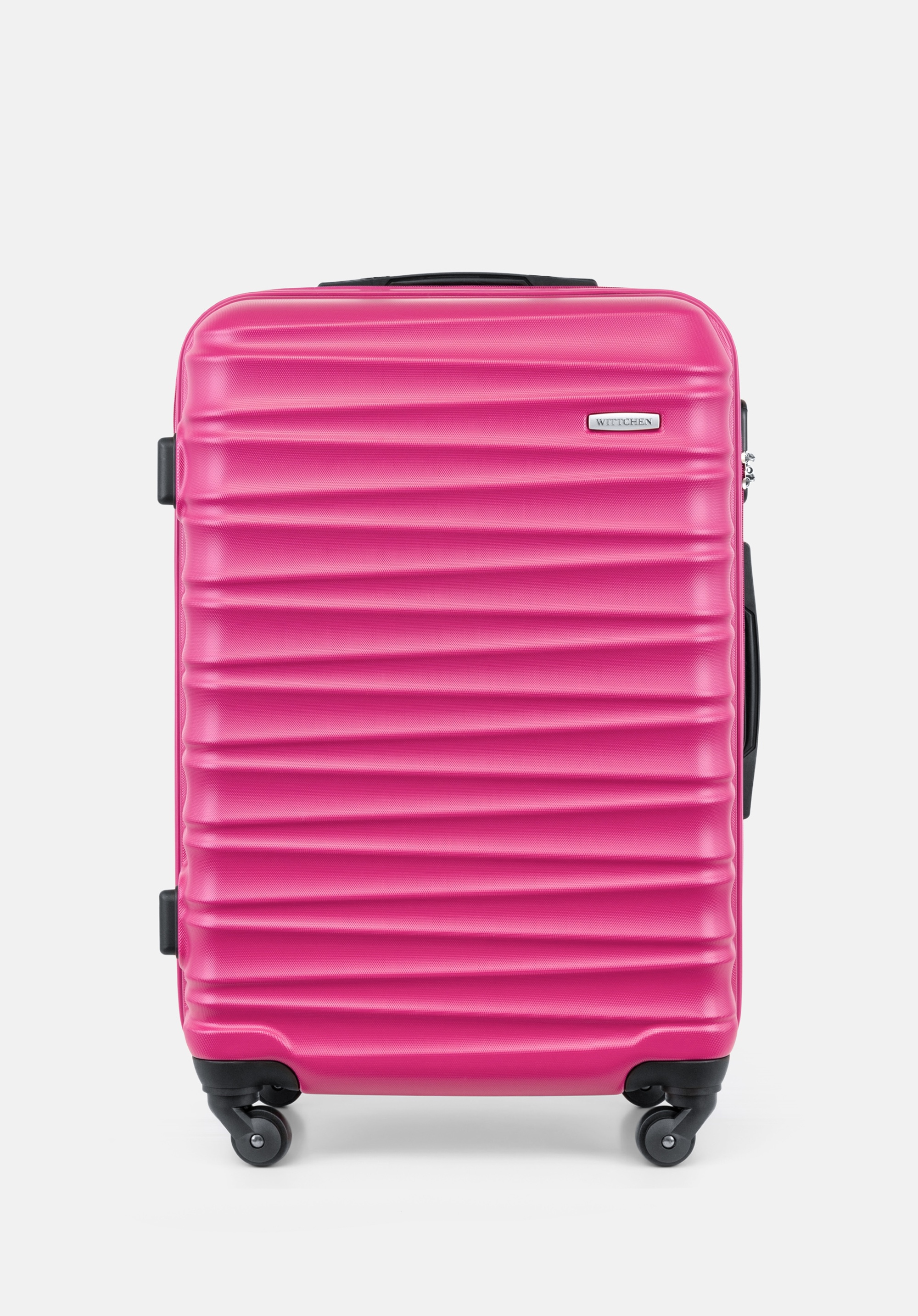 Mittlerer Koffer aus ABS-Material, rosa, 56-3A-312-34, Bild 1