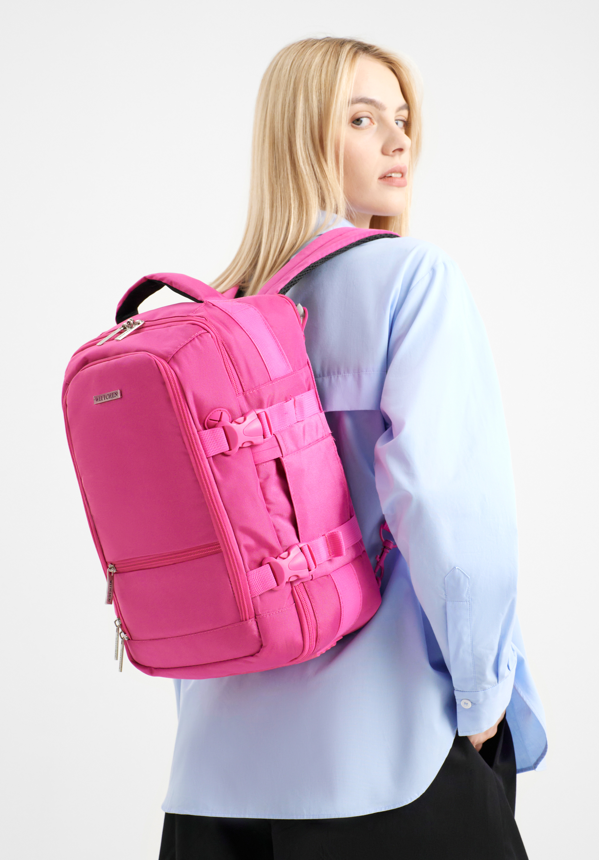 Multifunktionaler Bordrucksack, rosa, 29-3P-000-34, Bild 1