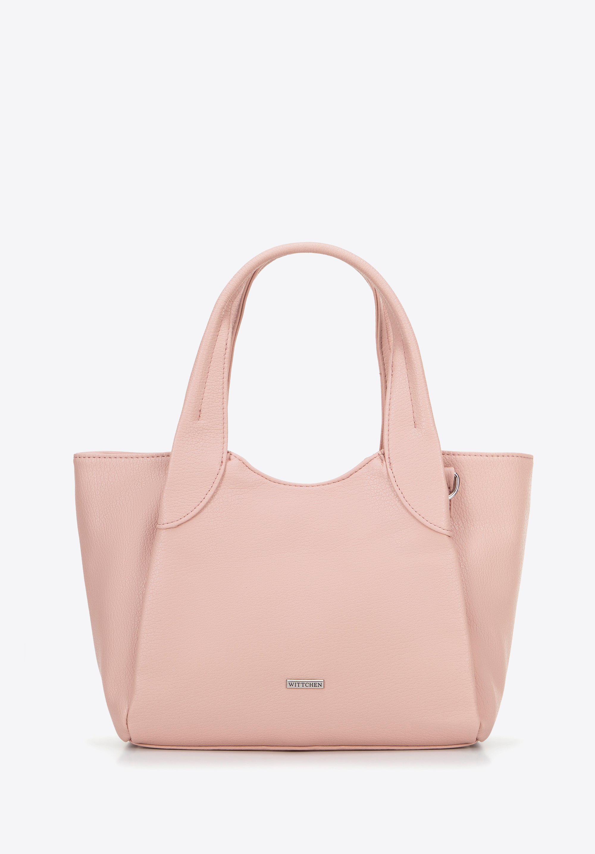 Öko-Lederkoffer für Damen, rosa, 100-4Y-438-P, Bild 1