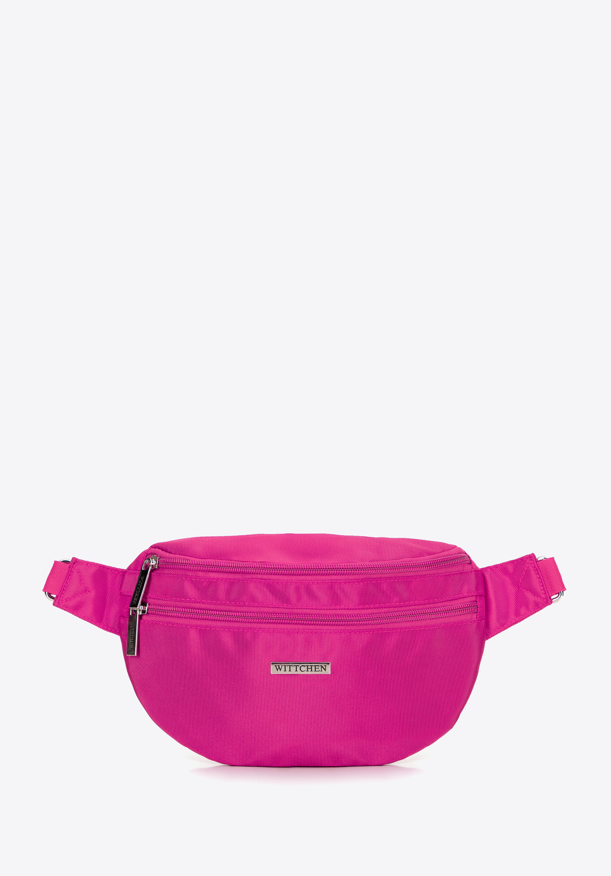 Polyester-Gürteltasche mit abnehmbarem Riemen, rosa, 29-2P-000-34, Bild 1