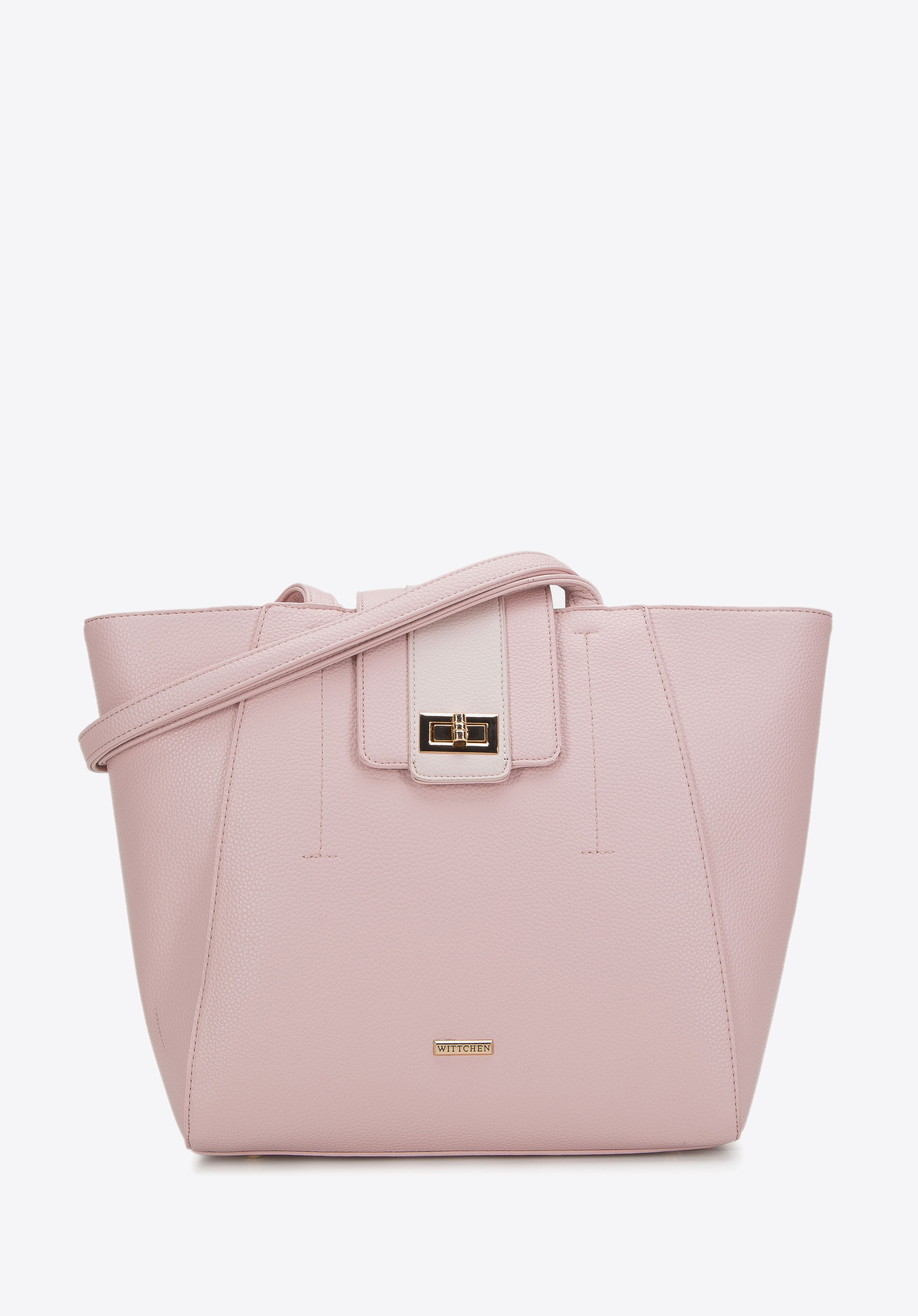 Shopper-Tasche mit Zierschließe