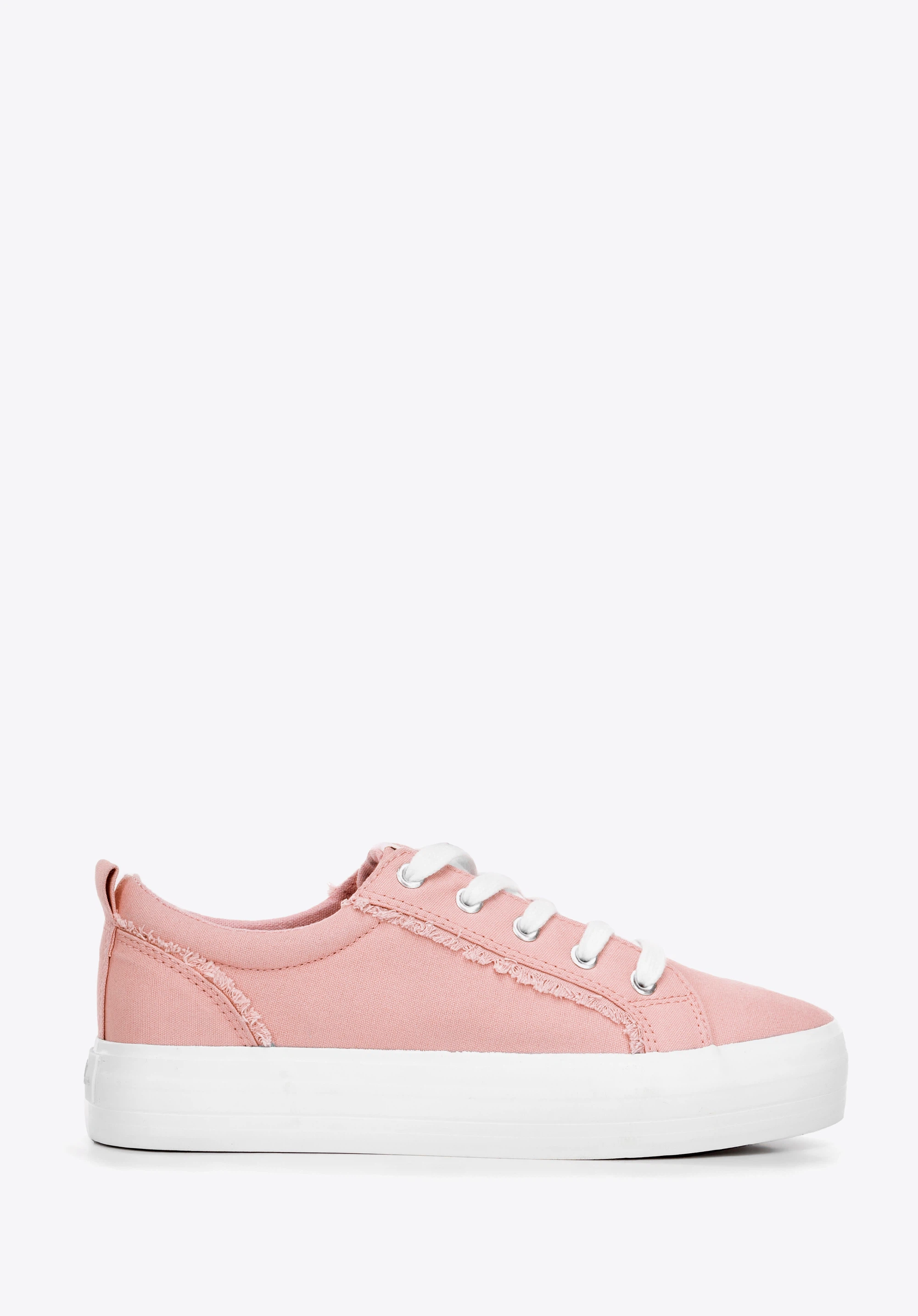 Stoff-Sneakers für Damen, rosa, 100-DP-800-P-39, Bild 1