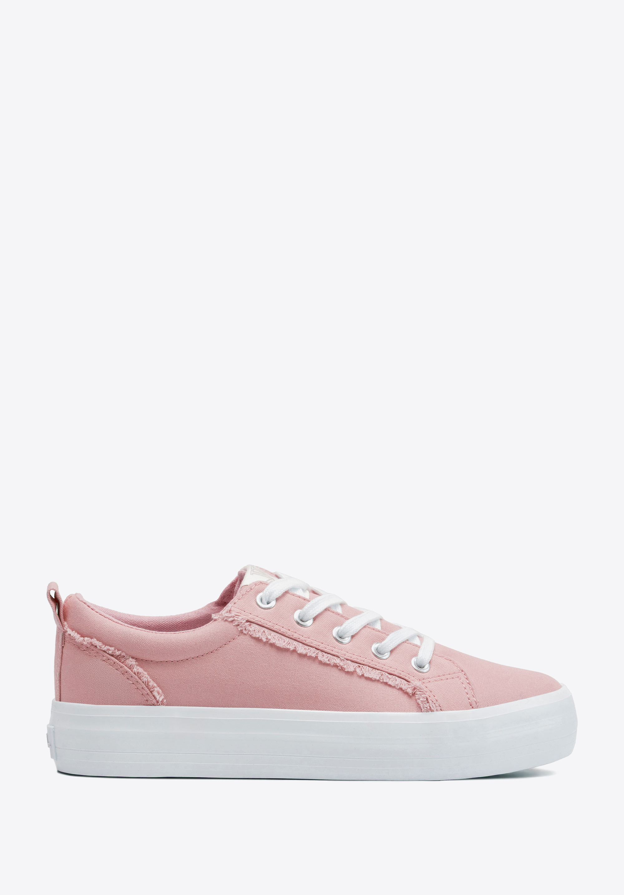 Stoff-Sneakers für Damen, rosa, 100-DP-800-P-39, Bild 1