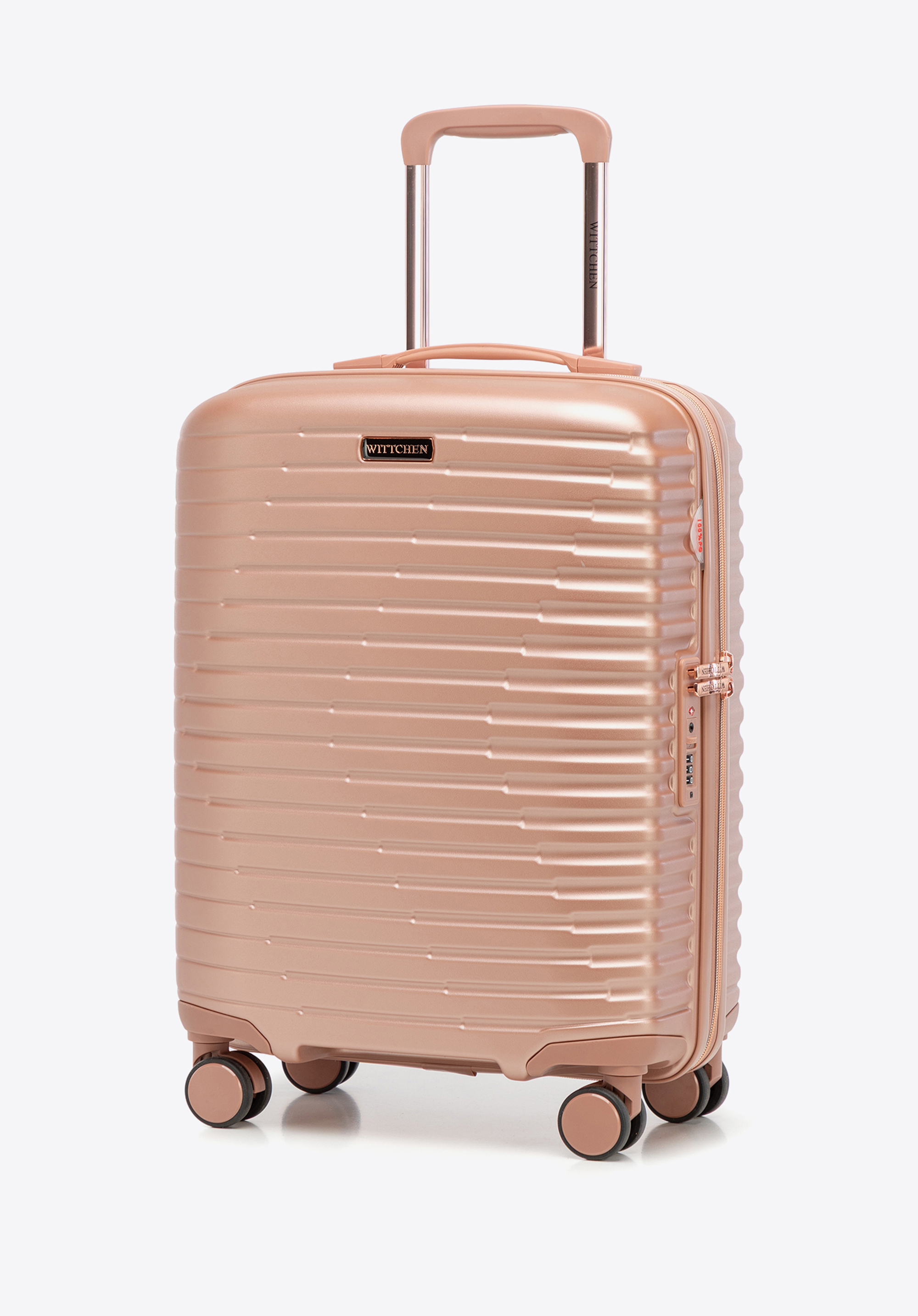 Polycarbonat-Kabinengehäuse mit horizontalen Rillen, Roségold, 56-3P-611-77G, Bild 1