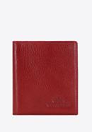 Husa clasică din piele pentru carduri, roșu, 21-2-291-1L, Fotografie 1