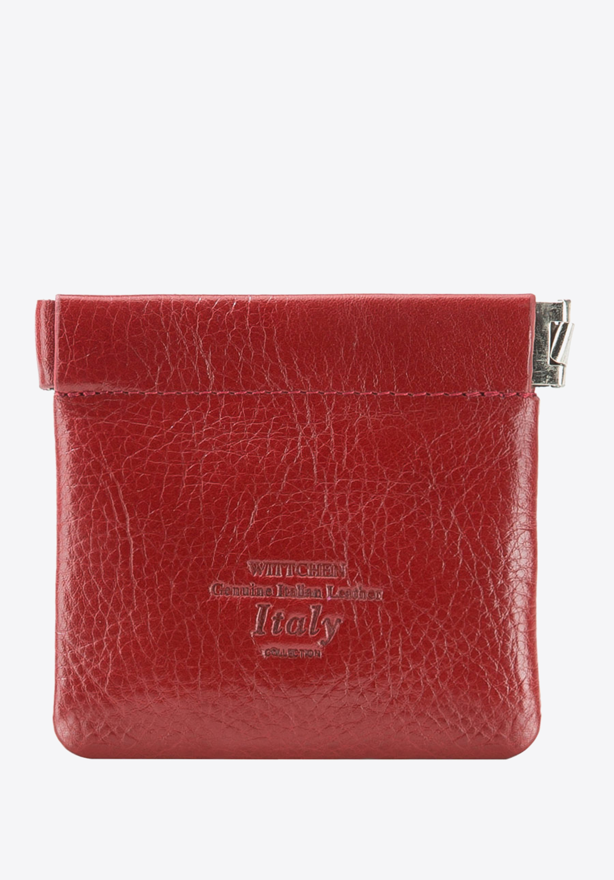 Portofel din piele moale, roșu, 21-1-042-3, Fotografie 1