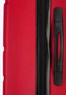 Set valize ABS canelate, roșu, 56-3A-65S-34, Fotografie 12