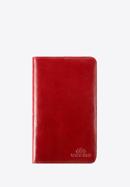 Suport clasic din piele pentru cărți de vizită, roșu, 21-5-016-1, Fotografie 1