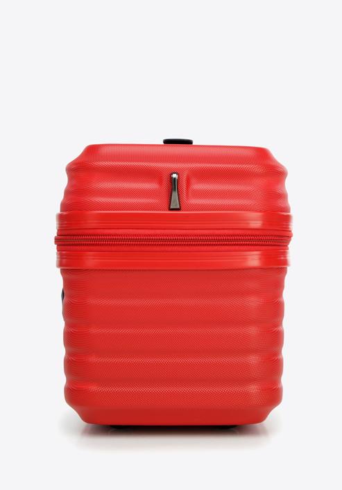 Un set de valize din ABS cu dungi diagonale, roșu, 56-3A-74K-30, Fotografie 11