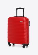 Valiză de cabină cu ABS, cu dungi orizontale, roșu, 56-3A-311-55, Fotografie 4