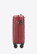 Valiză de cabină din policarbonat cu model ștanțat, roșu, 56-3P-981-31, Fotografie 2