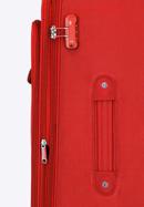 Un set de valize moi într-o singură culoare, roșu, 56-3S-65S-9, Fotografie 8