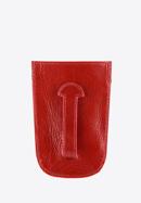 Abgerundetes Schlüsseletui aus Leder, rot, 21-2-014-3, Bild 3