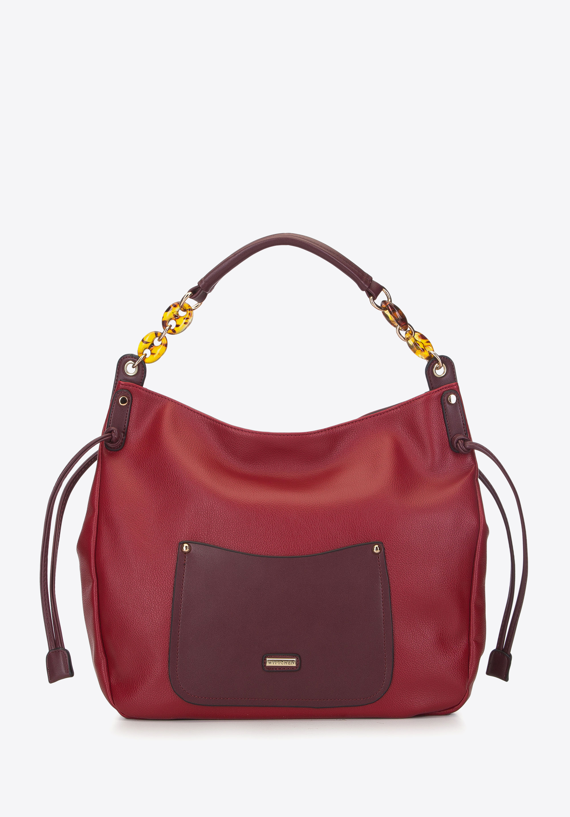 Beuteltasche mit Innentasche auf der Vorderseite