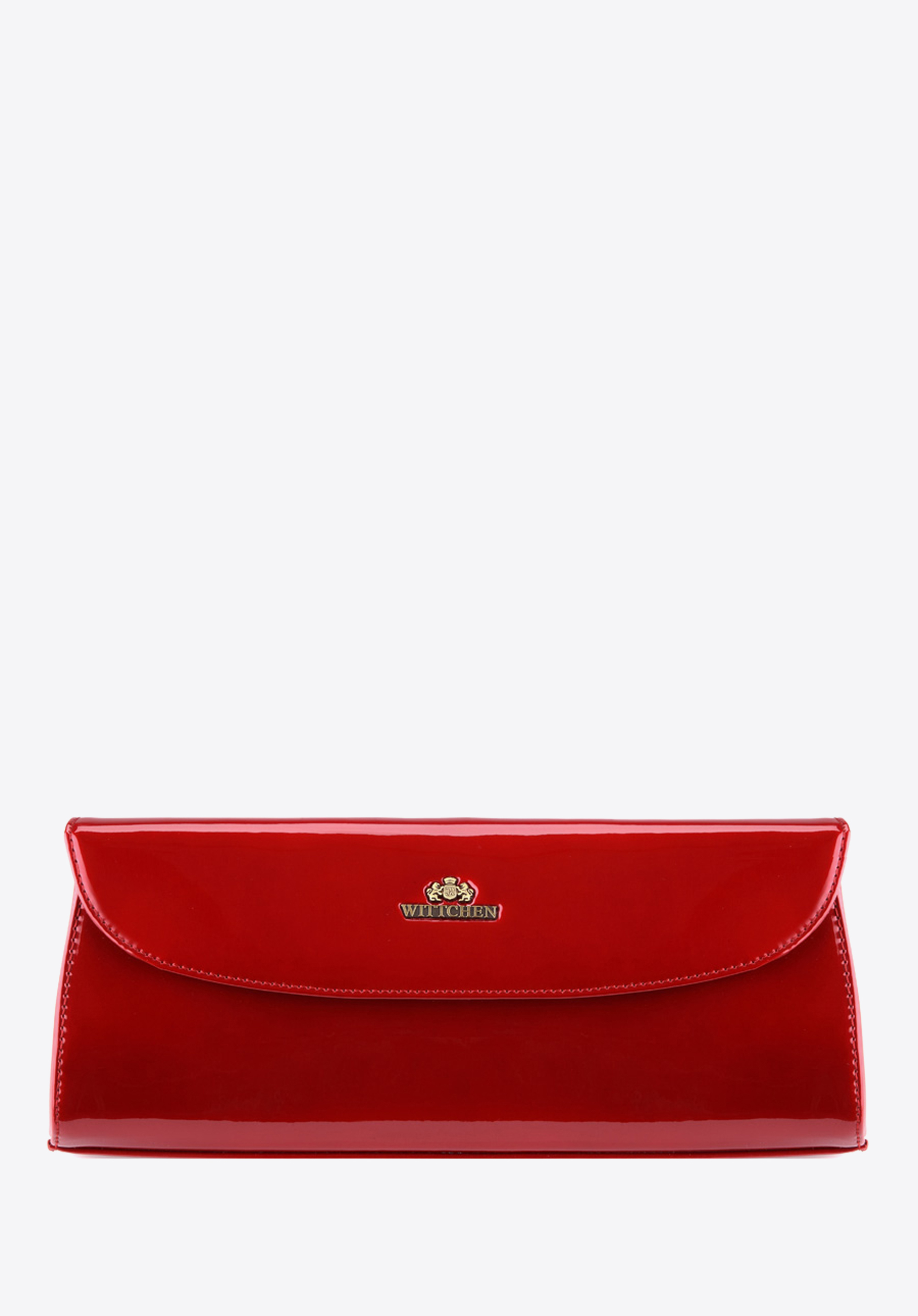 Clutch aus Lackleder, rot, 25-4-514-3, Bild 1