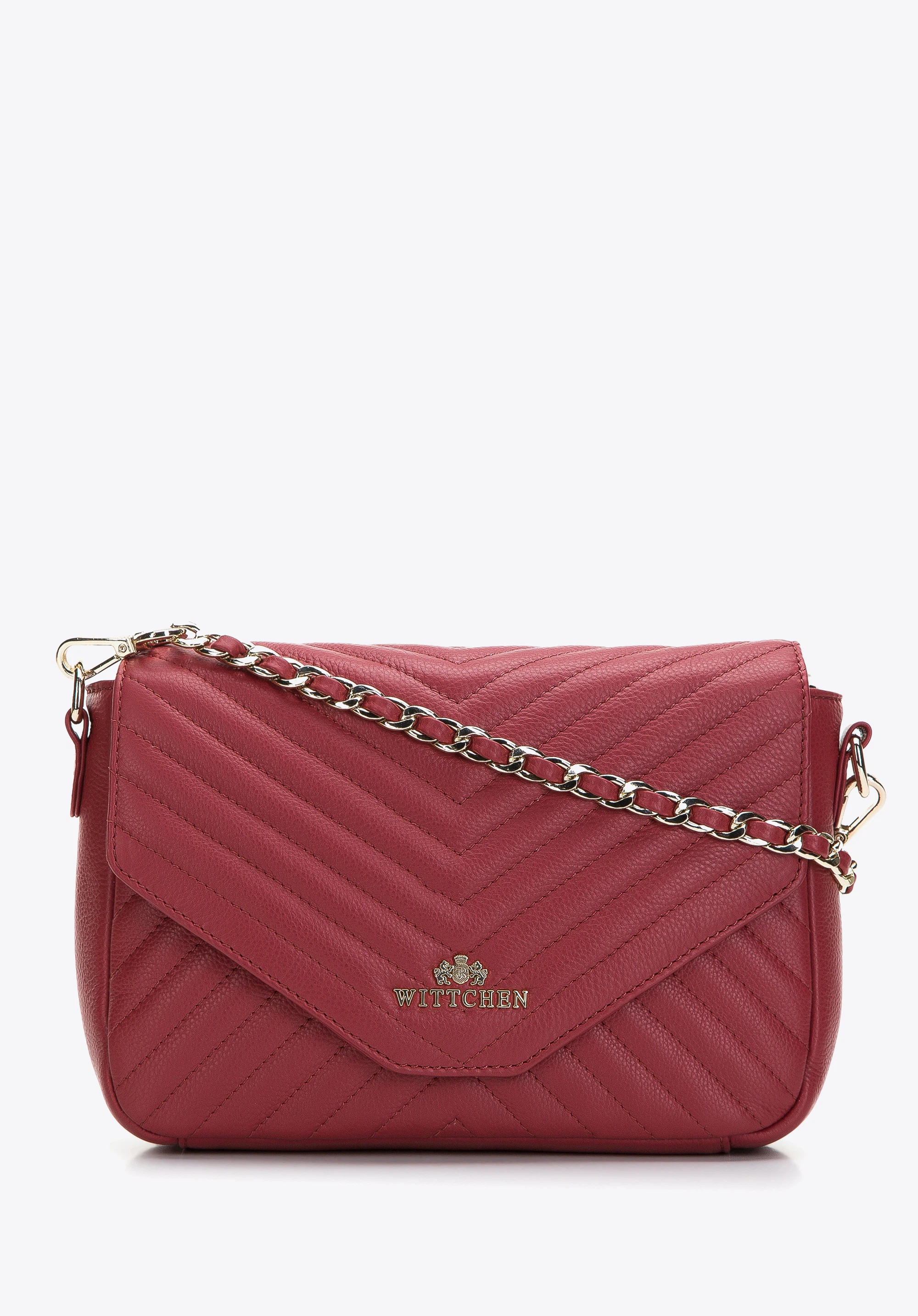Brieftasche aus Leder für Damen, rot, 97-4E-029-3, Bild 1