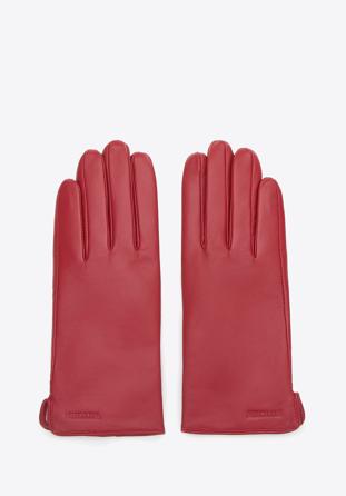 Damenhandschuhe aus Leder, rot, 44-6A-003-2-L, Bild 1