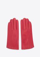 Damenhandschuhe aus Leder mit Nähten, rot, 39-6-640-3-V, Bild 3