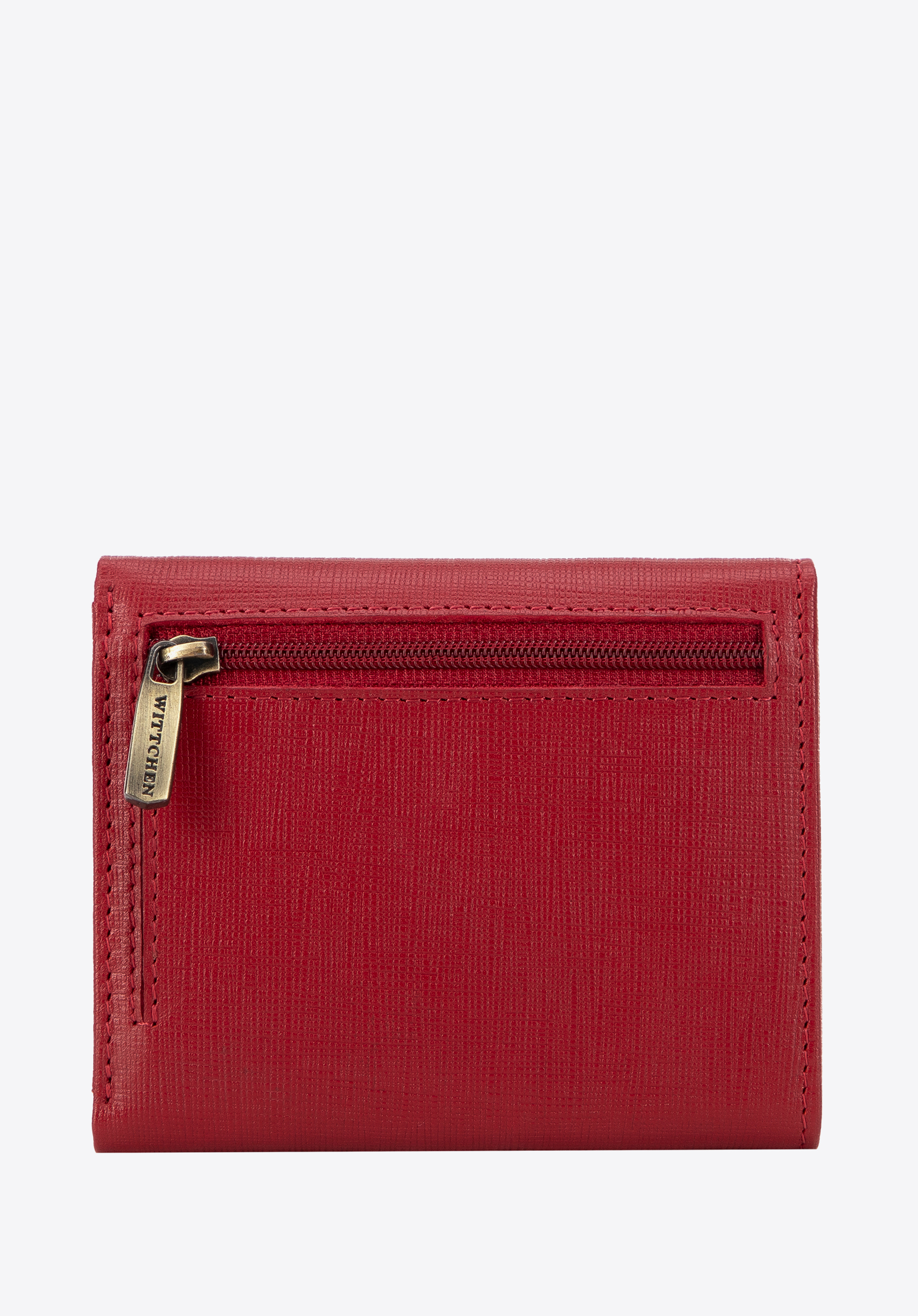 Damenhandtasche aus Leder Saffiano, rot, 14-1S-913-LG3, Bild 1