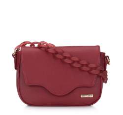 Damenhandtasche mit Kunststoffkette |WITTCHEN| 95-4Y-408, rot, 95-4Y-408-3, Bild 1