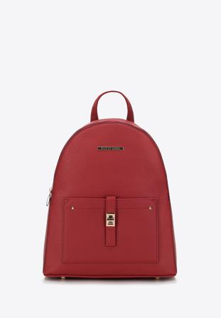 Damenrucksack mit Vordertasche, rot, 29-4Y-003-B33, Bild 1