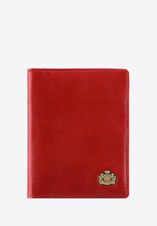 Dokumentenetui aus Leder mit durchsichtigen Taschen, rot, 10-2-163-3, Bild 1