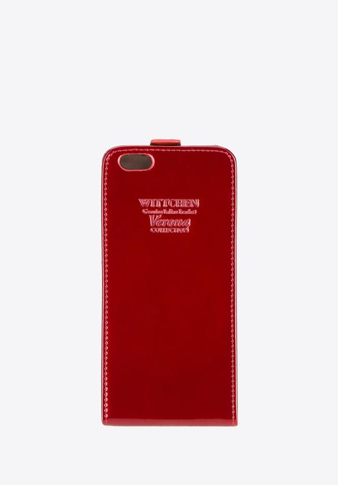 Etui für iPhone 6 Plus aus Lackleder, rot, 25-2-502-1, Bild 4