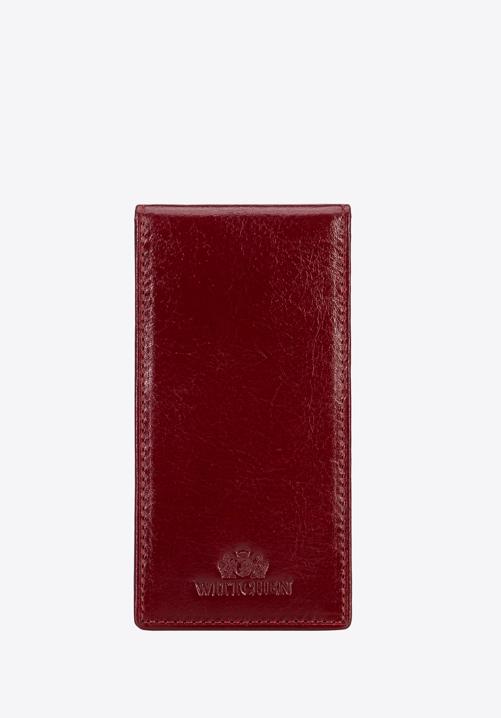 Leather credit card case, rot, 21-2-170-L30, Bild 1