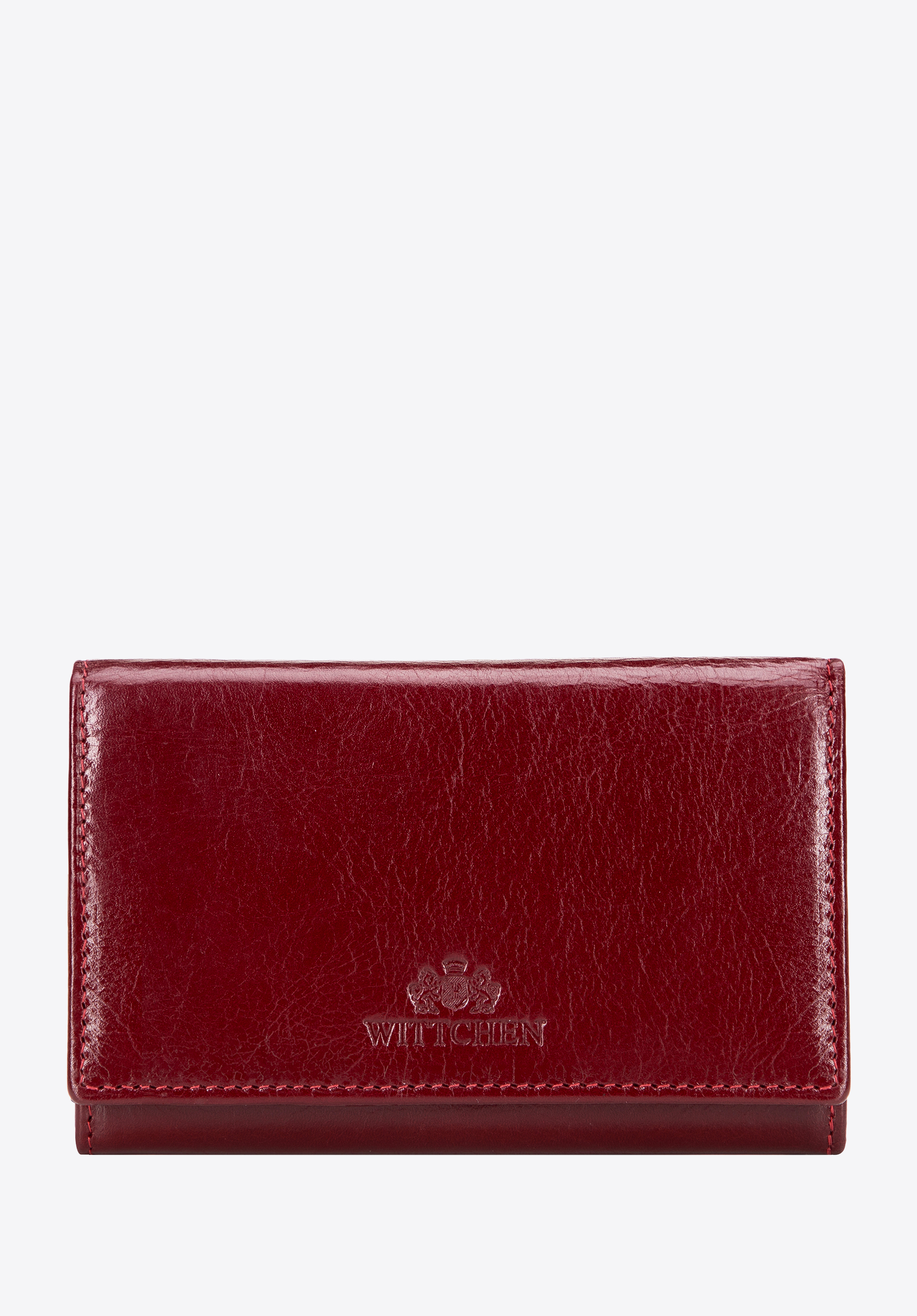 Große Damen-Geldbörse aus Leder, rot, 21-1-081-L30, Bild 1