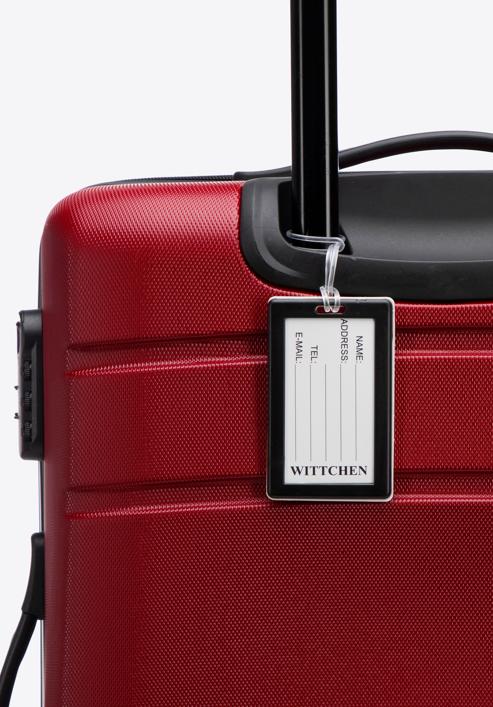 Großer Koffer mit Gepäckanhänger, rot, 56-3A-653-01Z, Bild 3