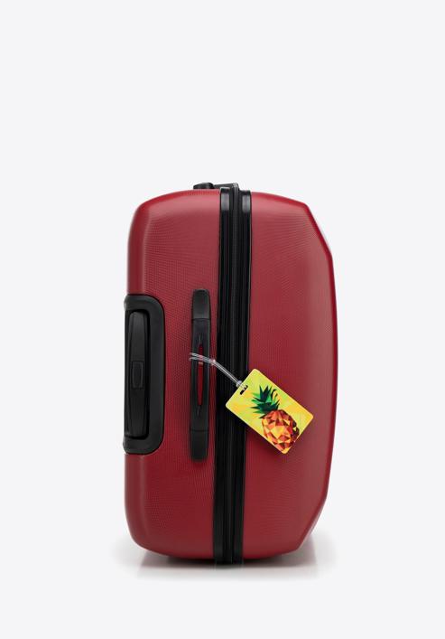 Großer Koffer mit Gepäckanhänger, rot, 56-3A-653-01Z, Bild 4