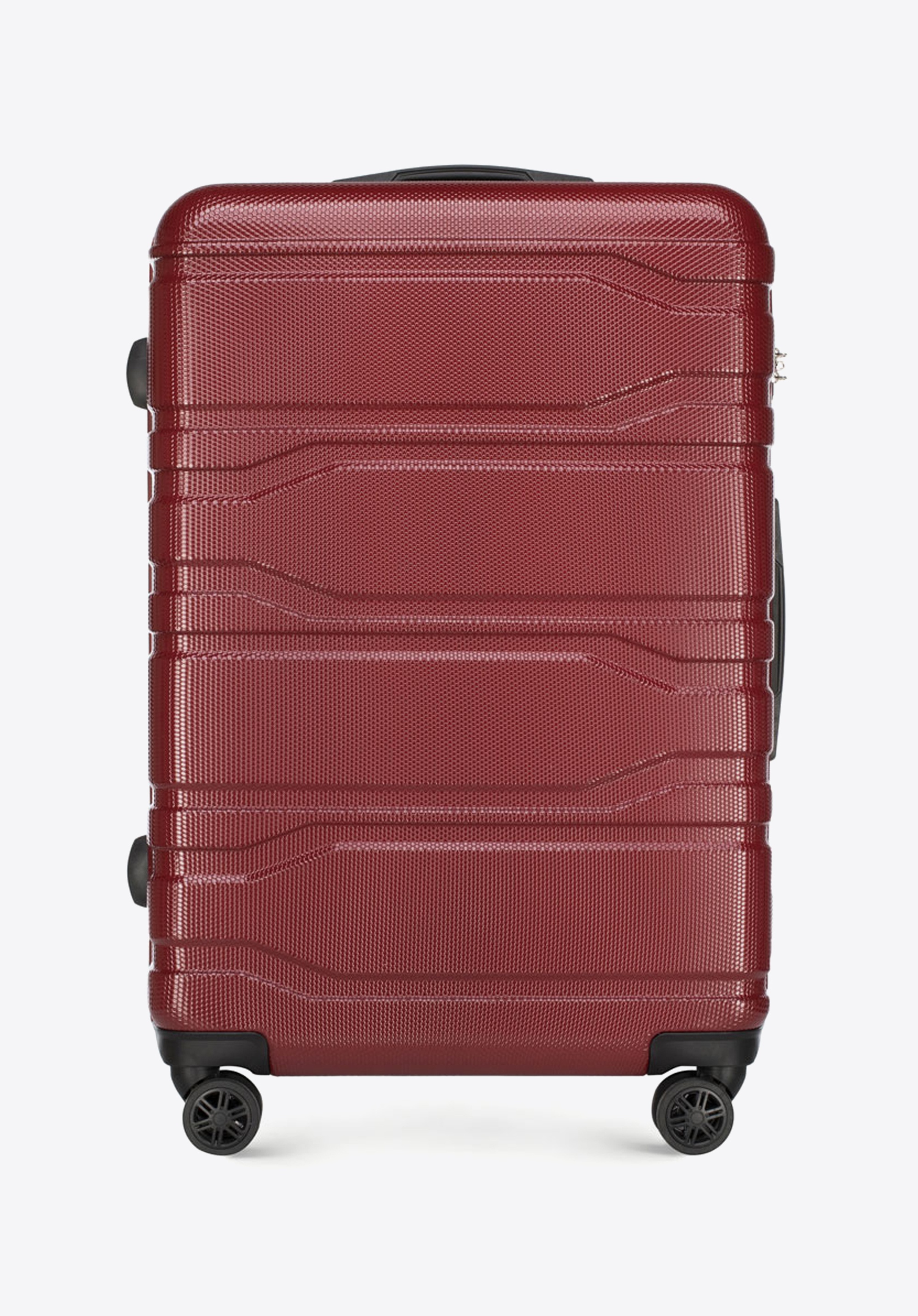 Großer Rollenkoffer aus Polycarbonat, rot, 56-3P-983-31, Bild 1