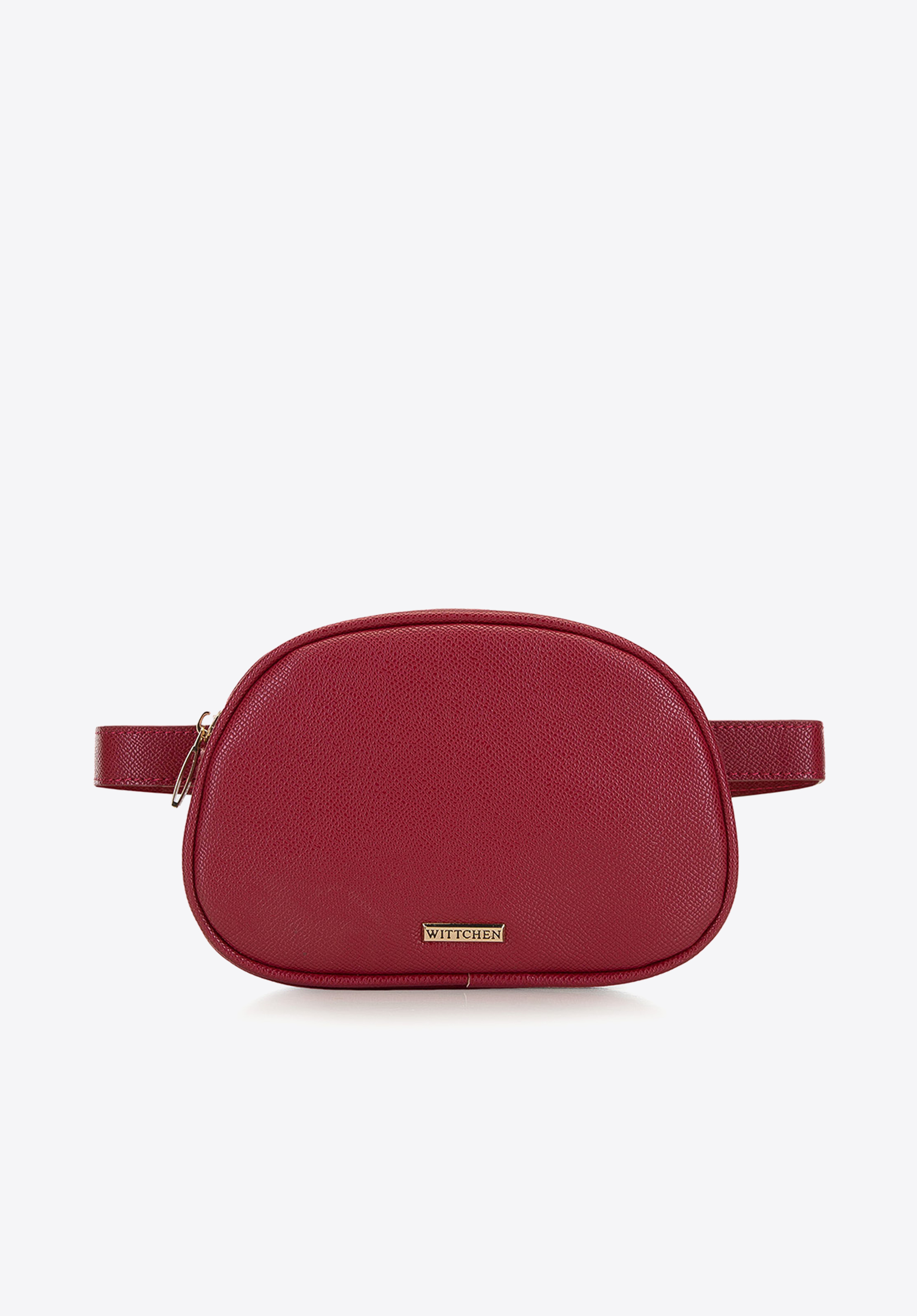 GÜRTELTASCHE IN OVALER FORM, rot, 91-4Y-306-3, Bild 1